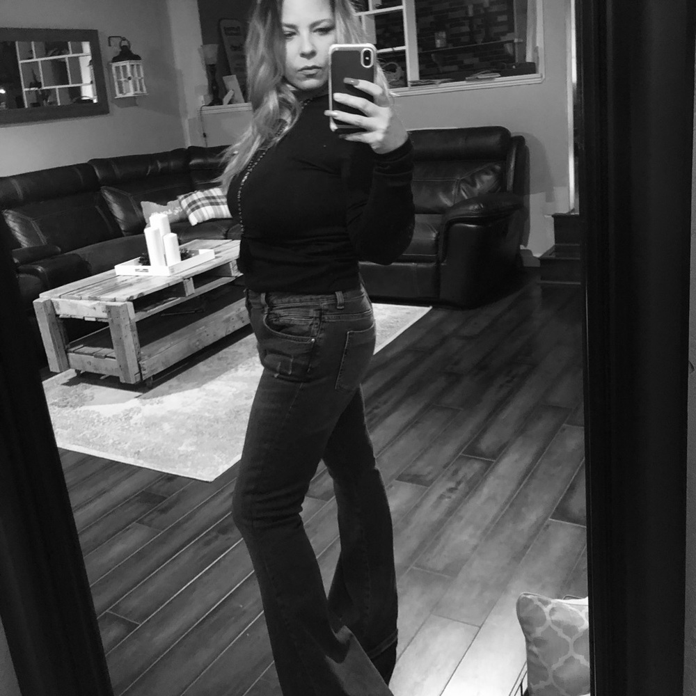Zara flare jeans